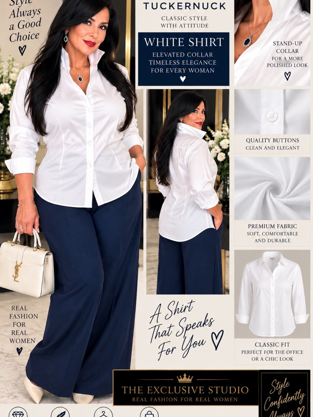 Tuckernuck White Classic Button-Up Shirt